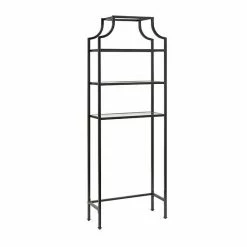 Crosley Aimee 3-Shelf Bathroom Space Saver Soft Gold