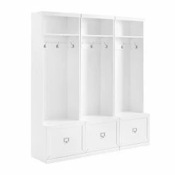 Crosley Harper Entryway 3-piece Set White