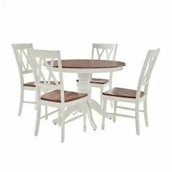 Crosley Shelby 5-Piece Round Dining Set