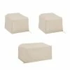 Crosley 3-Piece Furniture Cover Set