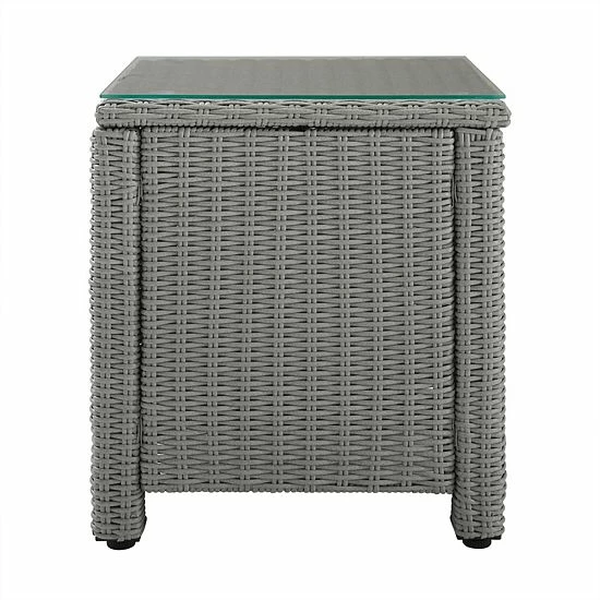 Crosley Bradenton Wicker Outdoor End Table - Image 4