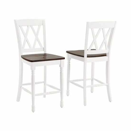 Crosley Shelby Counter Stool 2-piece Set