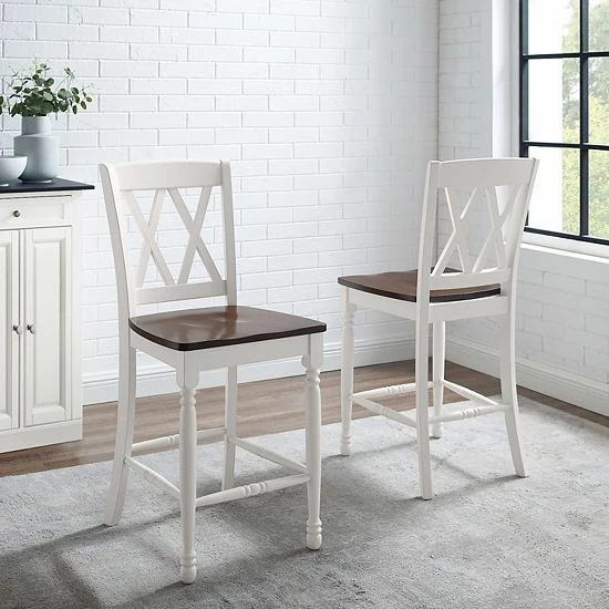 Crosley Shelby Counter Stool 2-piece Set - Image 3