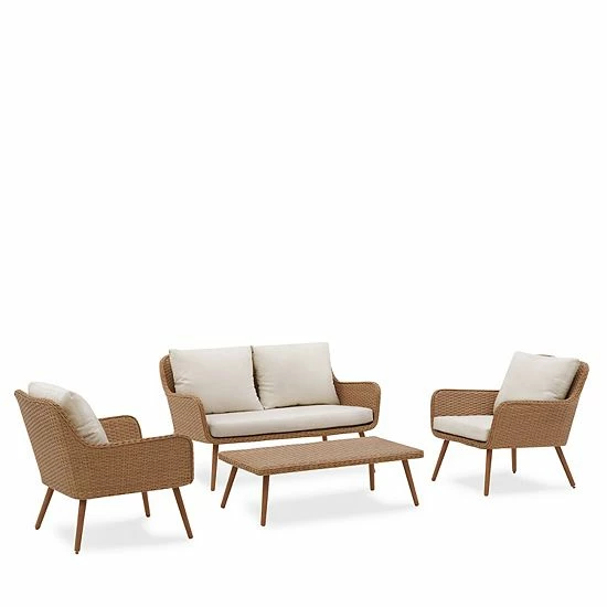 Crosley Landon Patio Conversation 4-piece Set - Image 2
