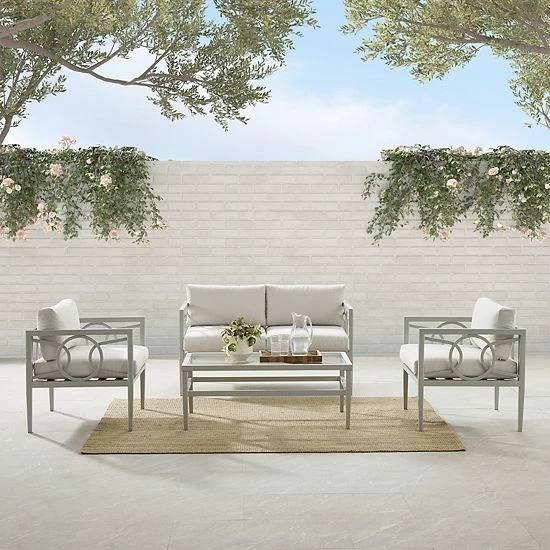 Crosley Ashford Patio Conversation 4-piece Set - Image 3