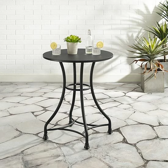Crosley Astrid Indoor / Outdoor Metal Bistro Table - Image 2