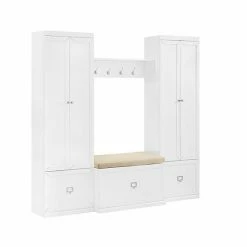 Crosley Harper Entryway 4-piece Set White