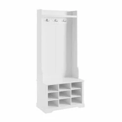 Crosley Anderson Shoe Storage Hall Tree