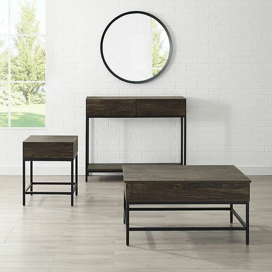 Crosley Jacobsen 3-Piece Coffee Table Set - Image 2
