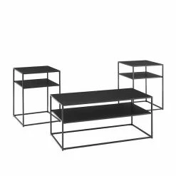 Crosley Braxton Coffee Table & End Table 3-piece Set