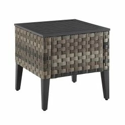 Crosley Prescott Outdoor Wicker Side Table