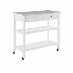 Crosley Chloe Kitchen Island/Cart Black