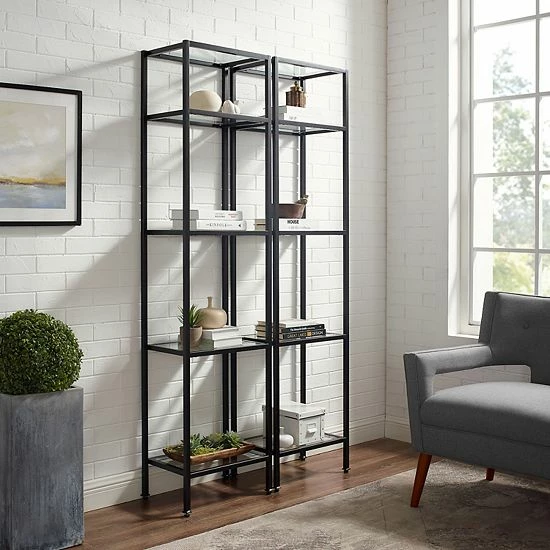 Crosley Aimee 2-Piece Etagere Set Oil Rubbed Bronze - Image 3