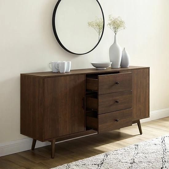 Crosley Lucas Sideboard Brown - Image 4